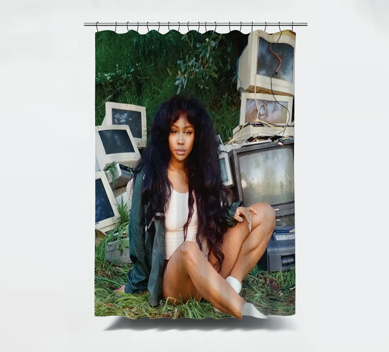 Ctrl by Sza tenda da doccia da Attaboy Dsgn