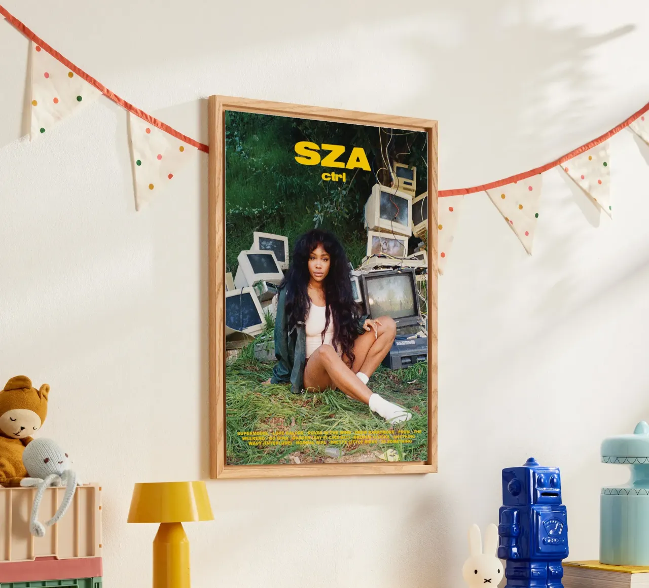 Ctrl by Sza plexiglas de Attaboy Dsgn
