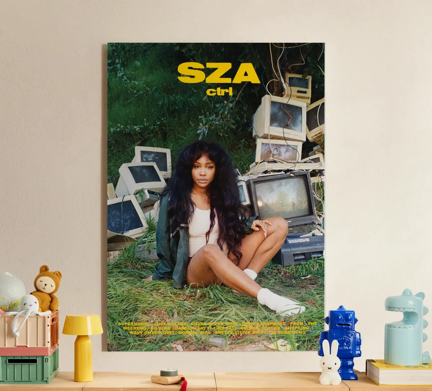 Ctrl by Sza Acryl-Glas von Attaboy Dsgn