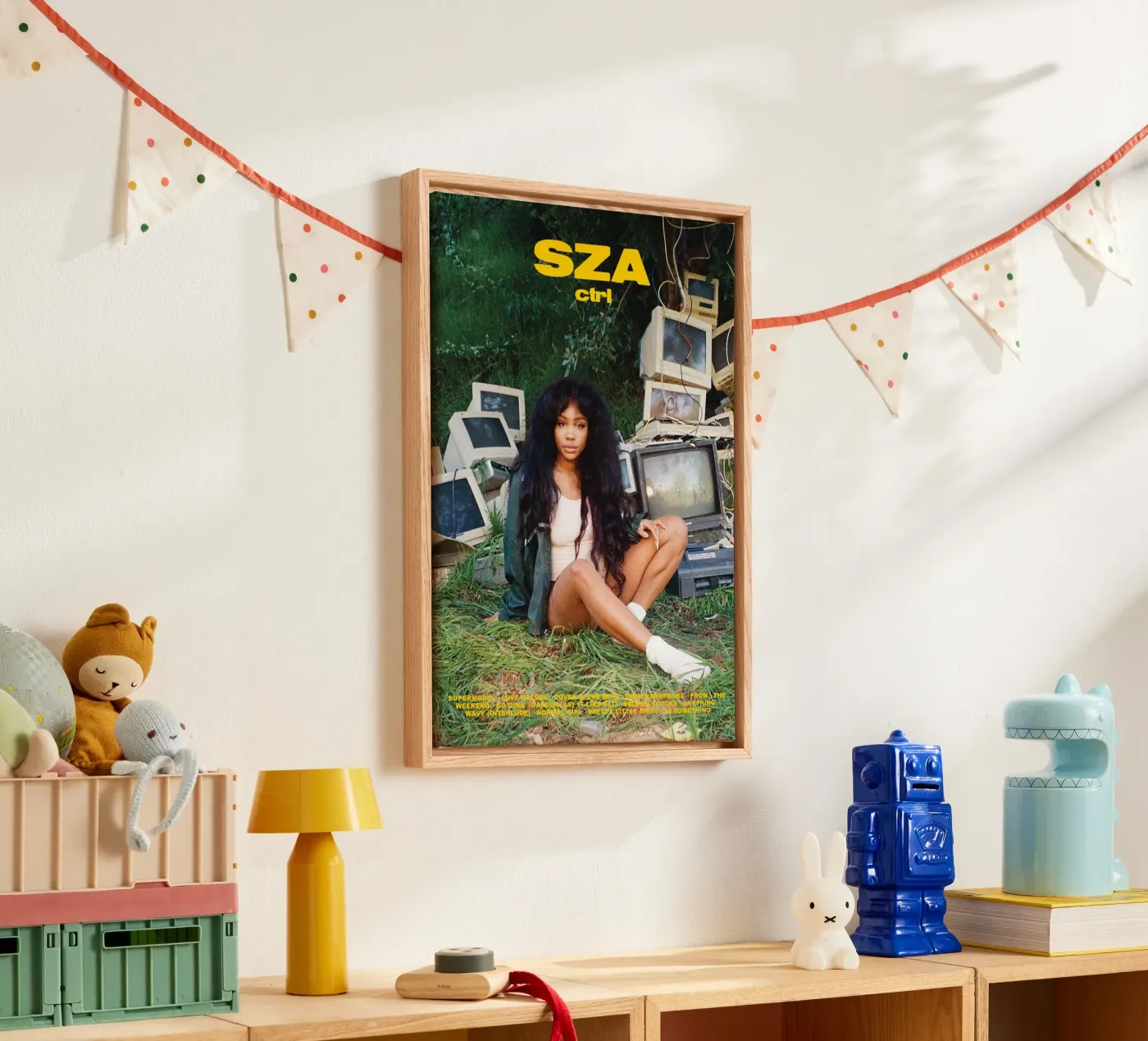 Ctrl by Sza tela da Attaboy Dsgn