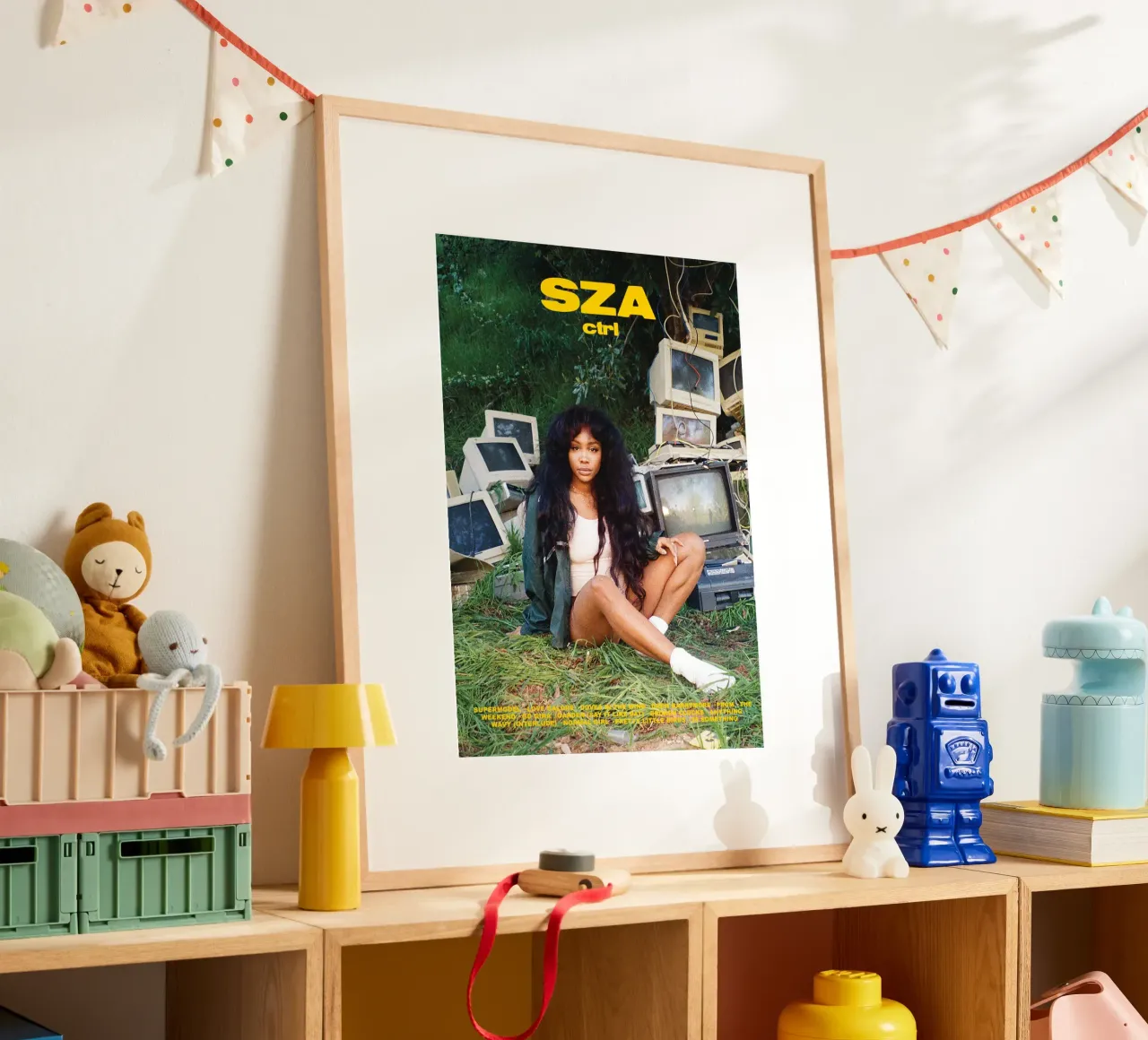 Ctrl by Sza poster van Attaboy Dsgn