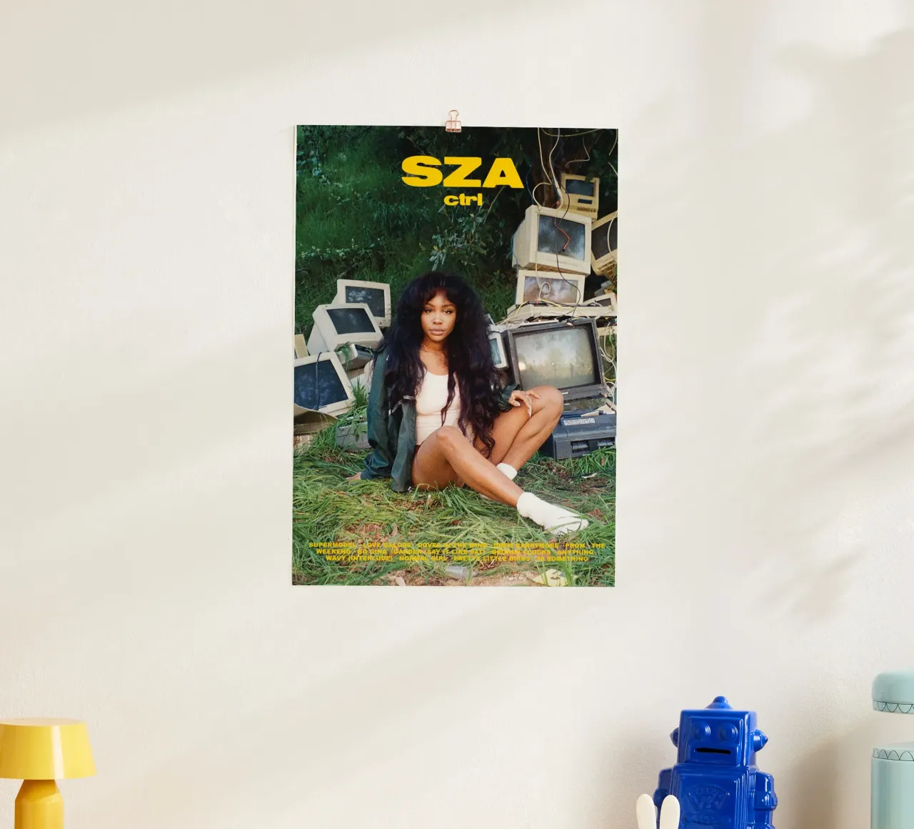Ctrl by Sza poster van Attaboy Dsgn