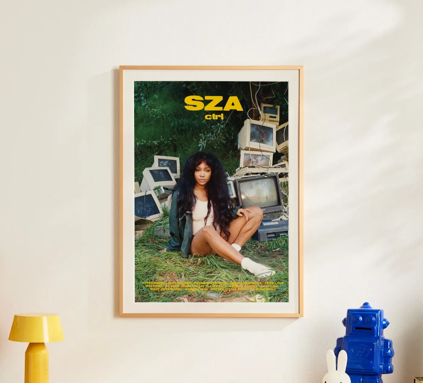 Ctrl by Sza Poster von Attaboy Dsgn