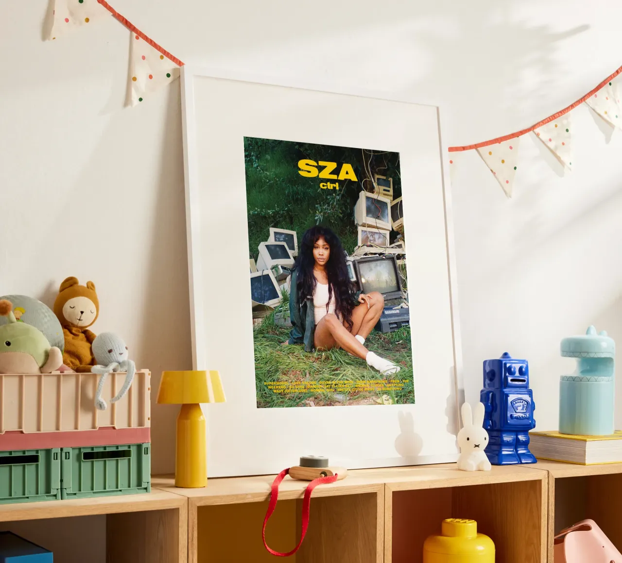 Ctrl by Sza poster van Attaboy Dsgn