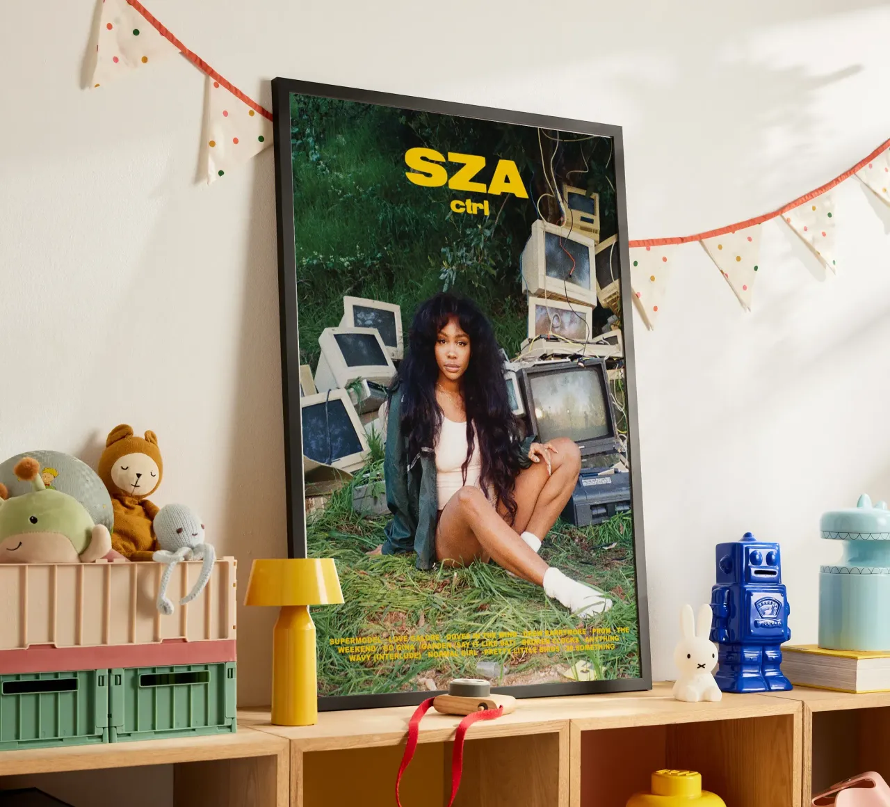Ctrl by Sza poster van Attaboy Dsgn