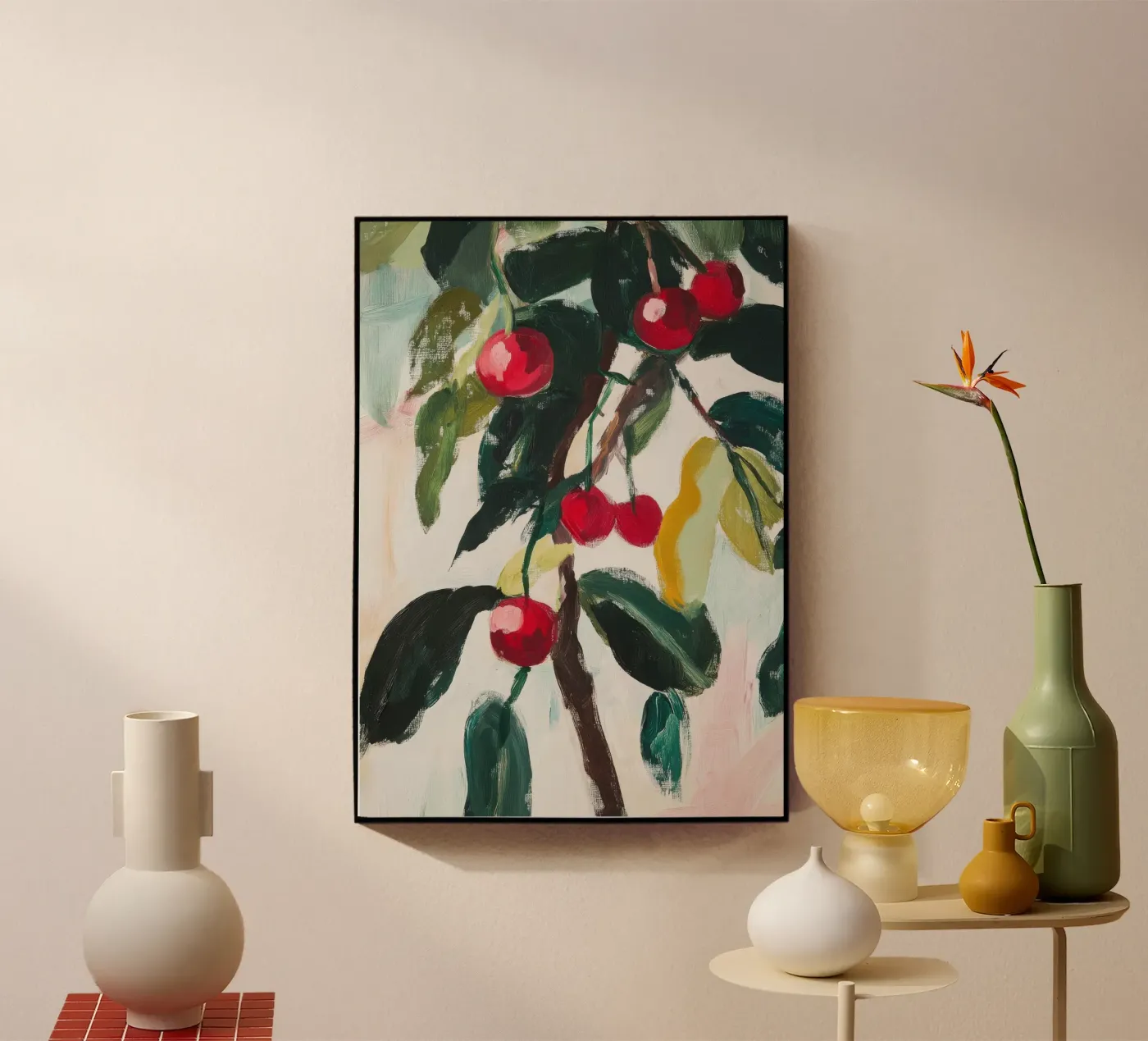 Ciliegie Matisse plexiglass da Euphoria Theresa