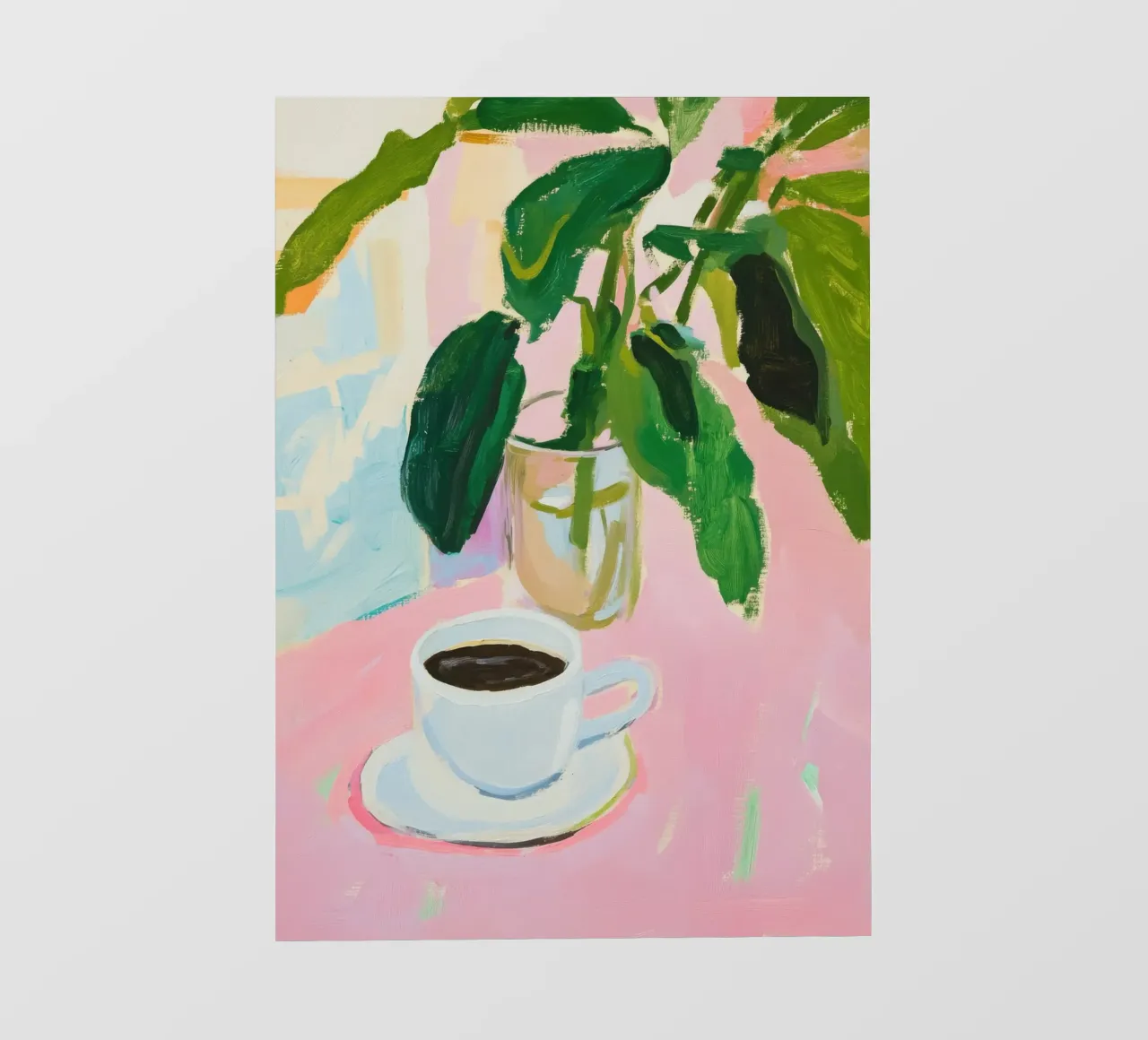 Caffè a pennello telo in pvc da Euphoria Theresa