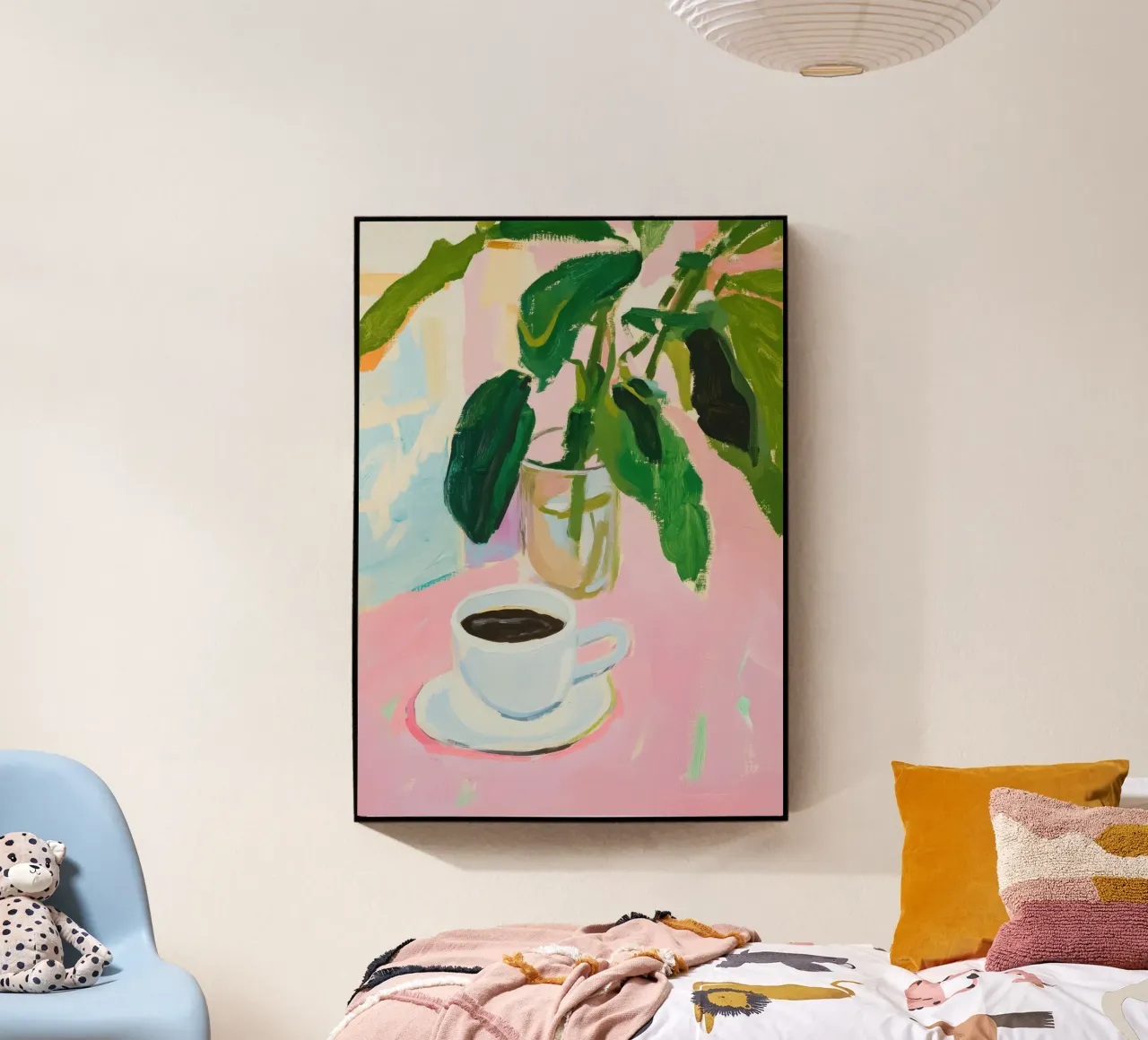 Caffè a pennello plexiglass da Euphoria Theresa