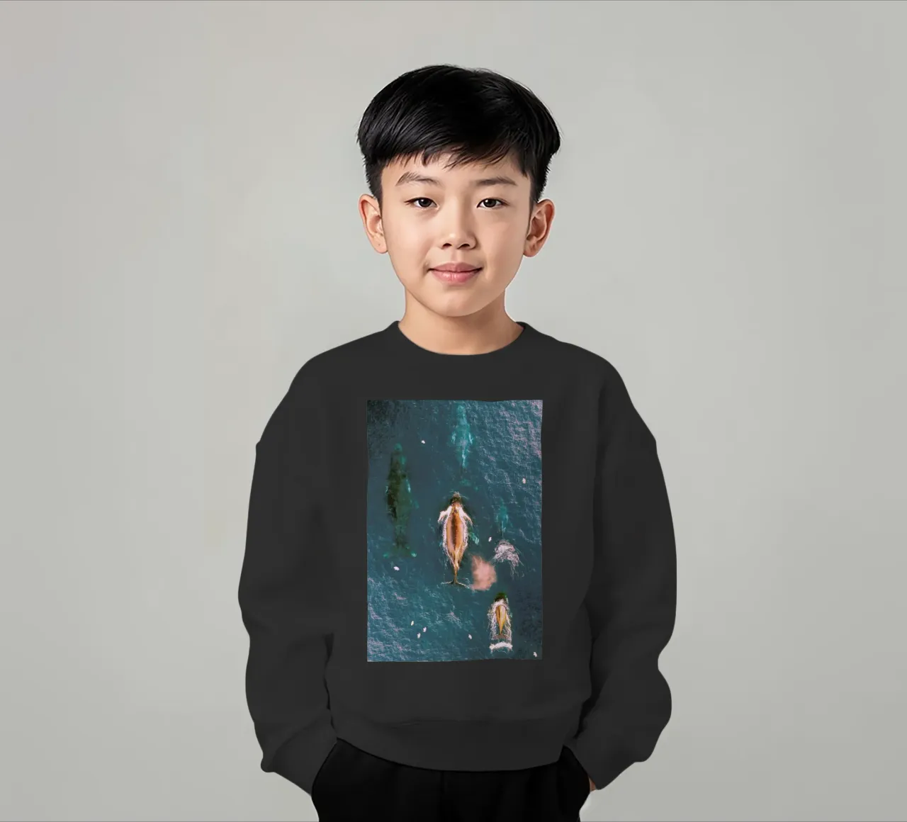 Making Waves felpa bambino da EyeEm Mobile GmbH