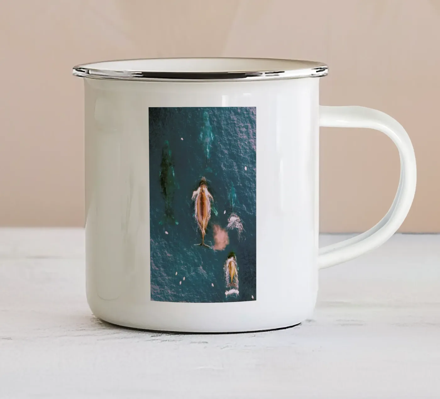 Making Waves enamel mug by EyeEm Mobile GmbH
