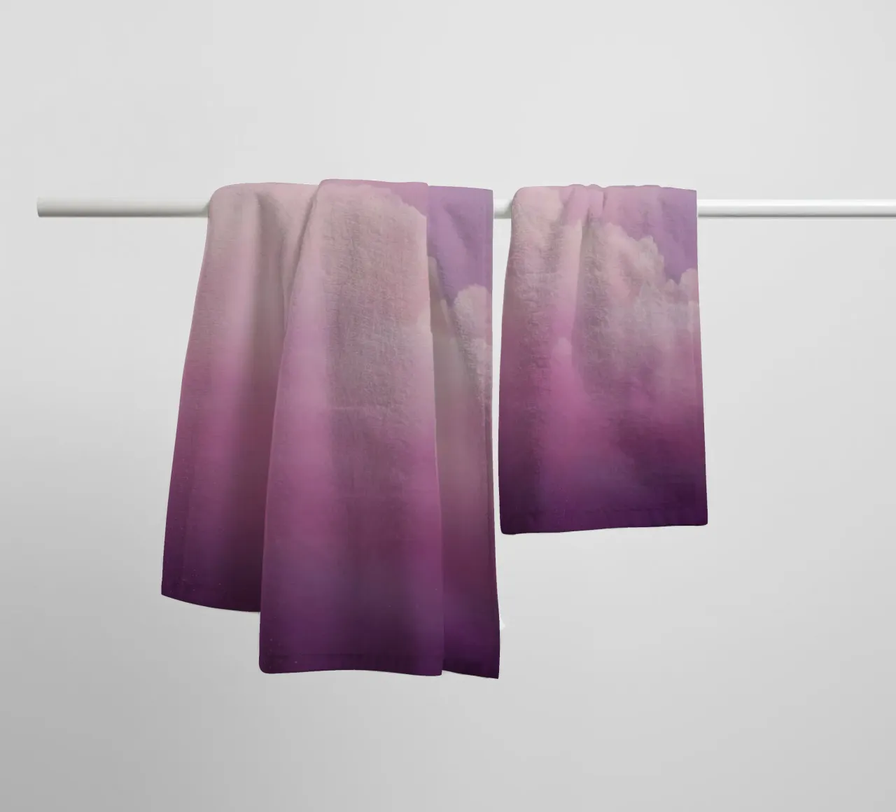 Sogni viola asciugamano da bagno da Euphoria Theresa