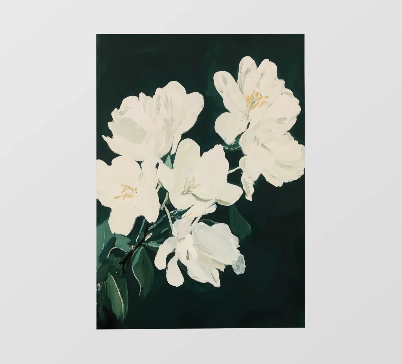 Splendore floreale bianco pellicola backlit da Euphoria Theresa