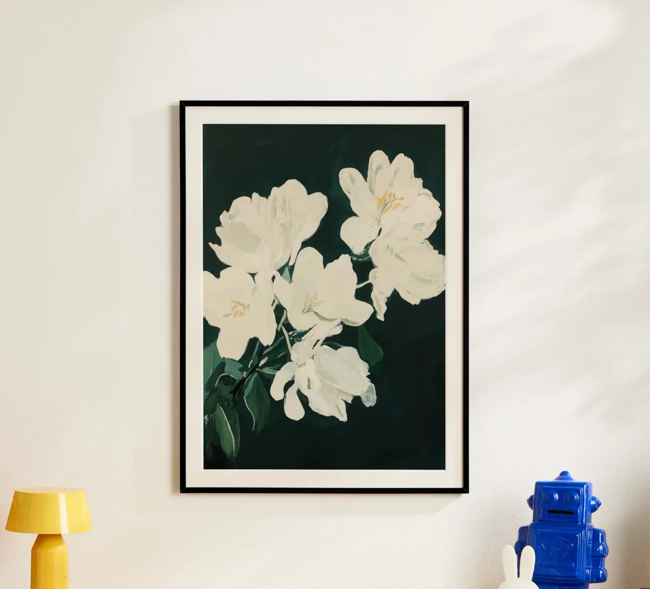 Splendore floreale bianco carta hahnemühle da Euphoria Theresa