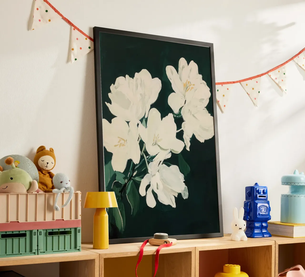 Splendore floreale bianco carta hahnemühle da Euphoria Theresa