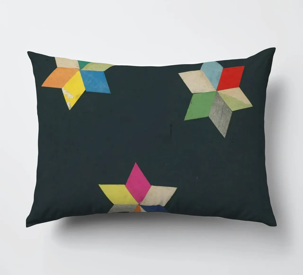 Paper Stars cuscino da Cassia Beck Collage