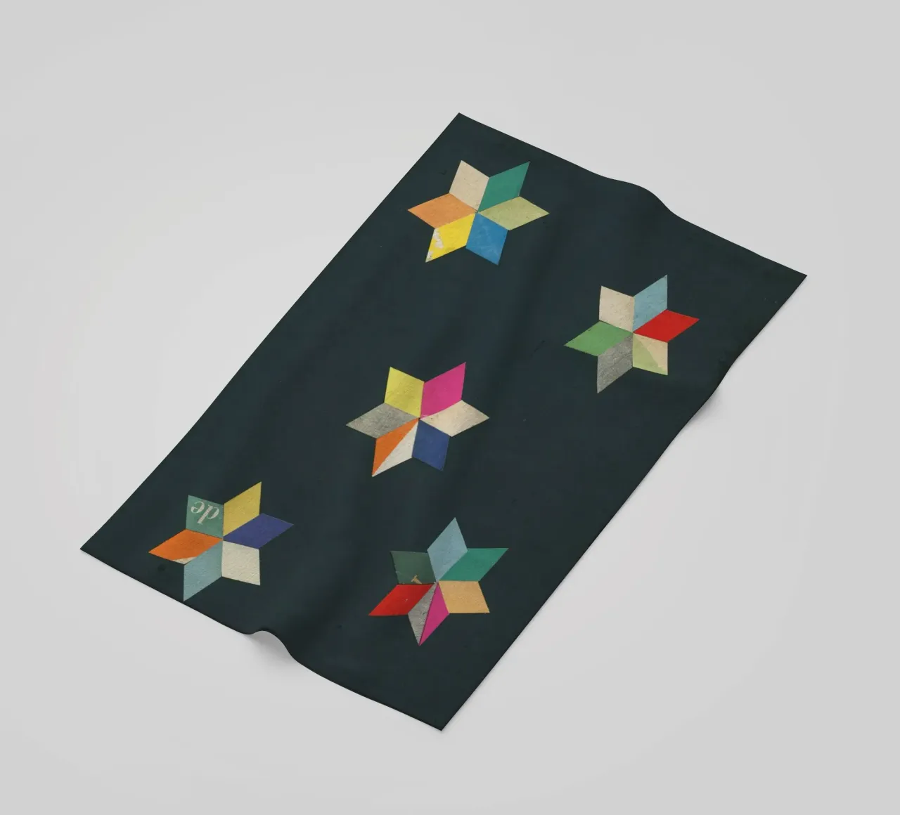 Paper Stars telo mare da Cassia Beck Collage