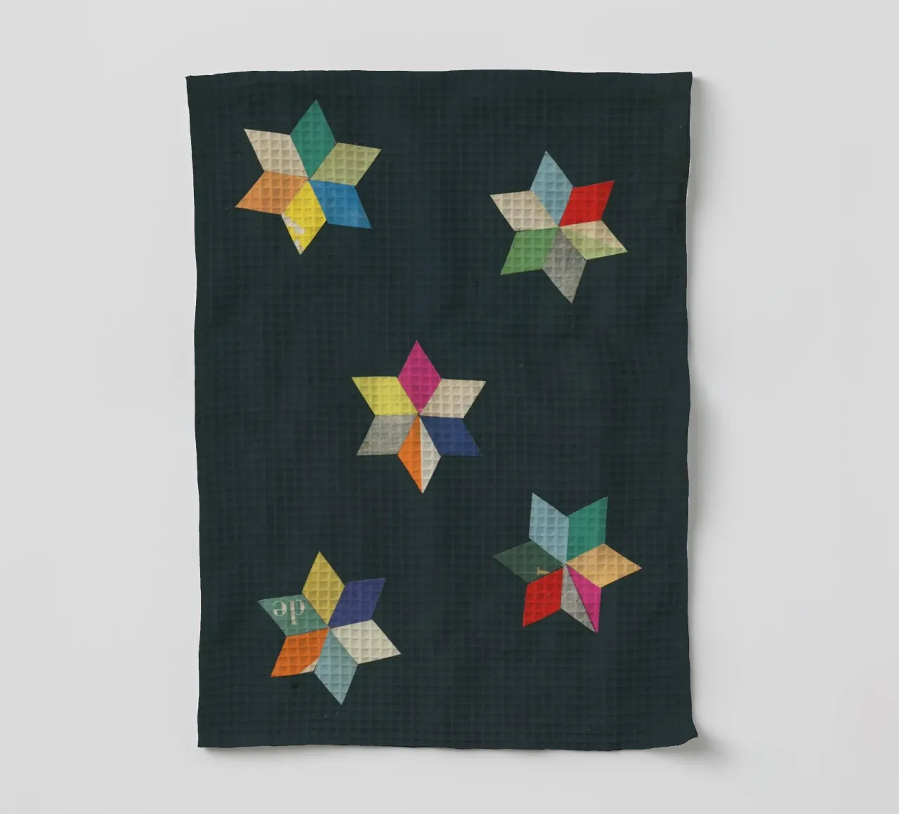 Paper Stars canovaccio da cucina da Cassia Beck Collage