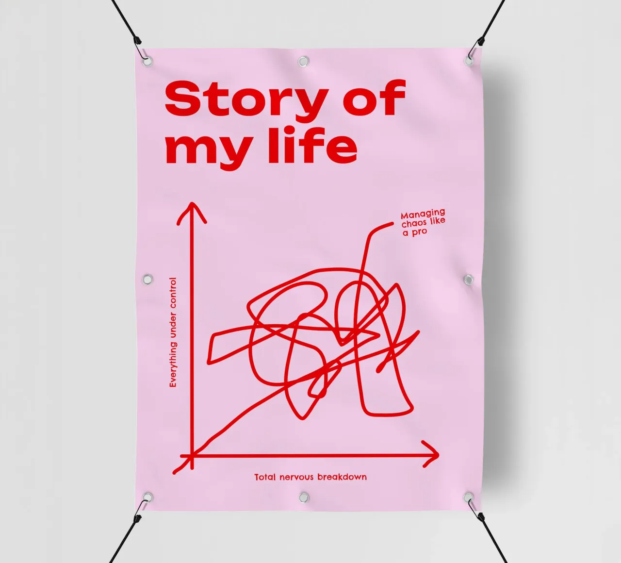 Managing chaos like a pro telo in pvc da Bureau Purpur