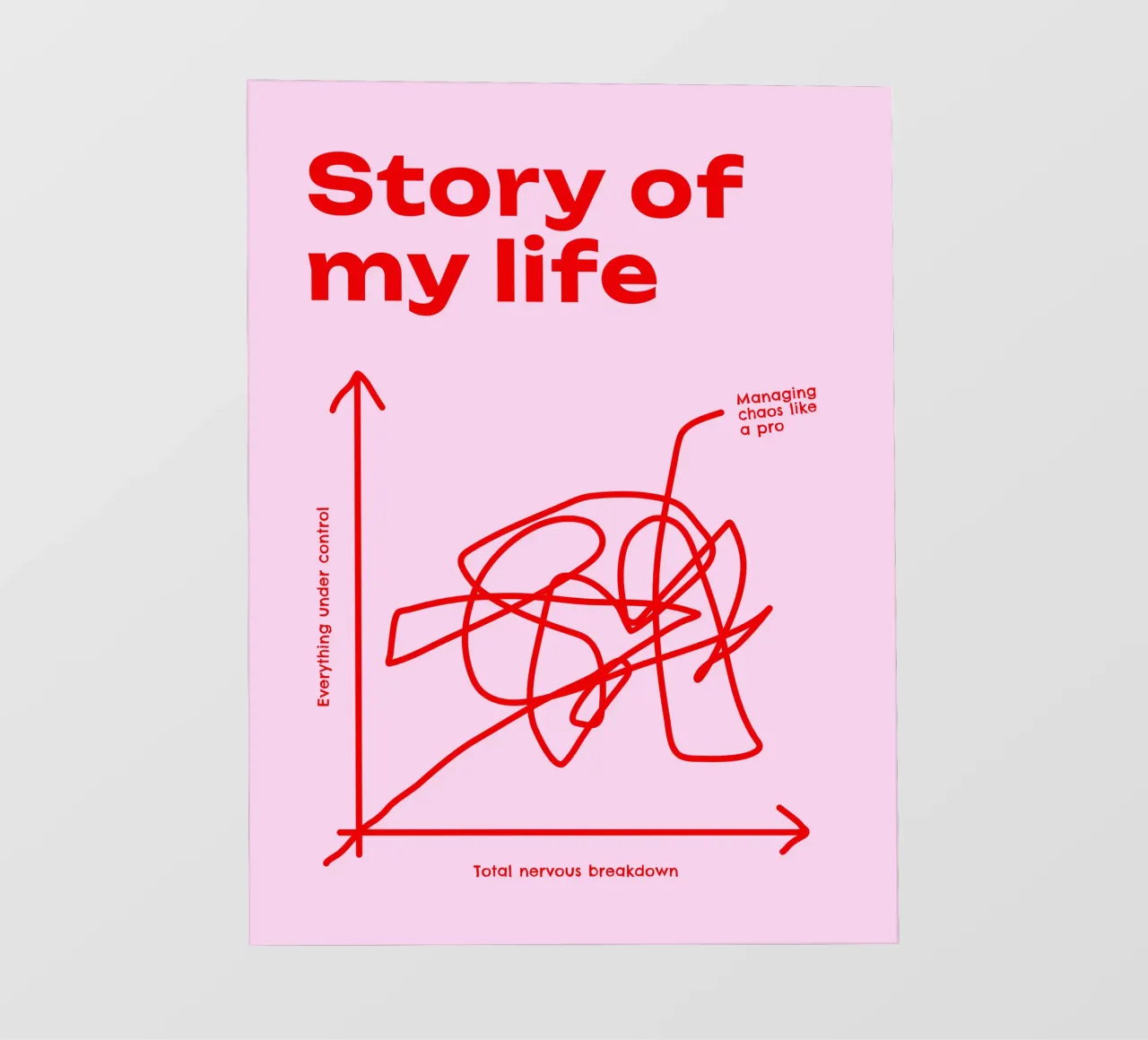 Managing chaos like a pro telo in pvc da Bureau Purpur