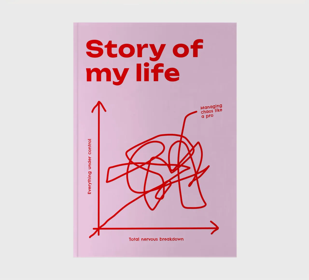 Managing chaos like a pro notebook by Bureau Purpur