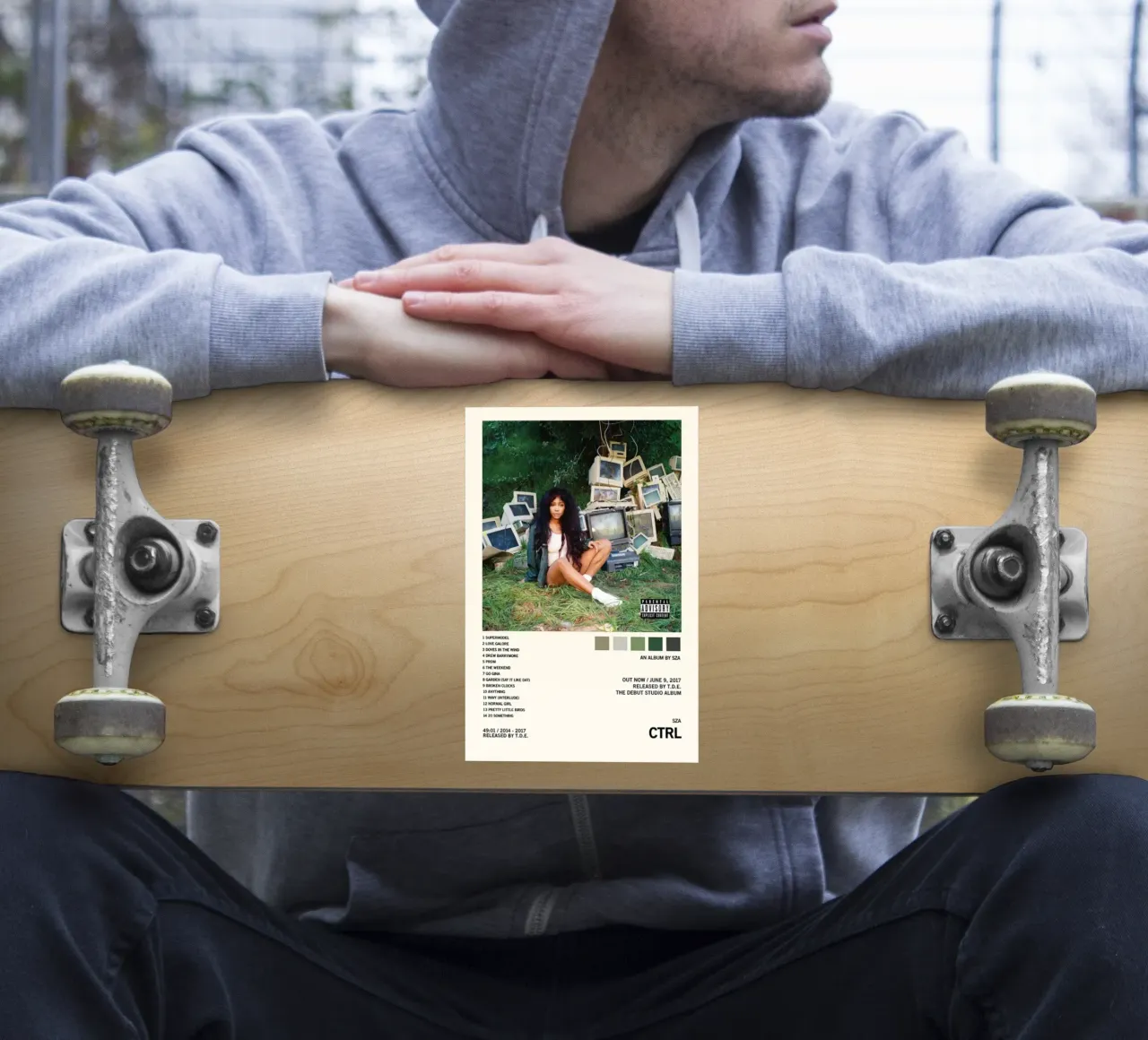 CTRL – SZA sticker by Attaboy Dsgn