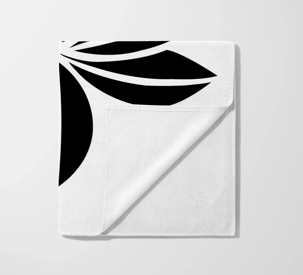 Lotus Serenity – Minimalist Line Art telo mare da Sivaro