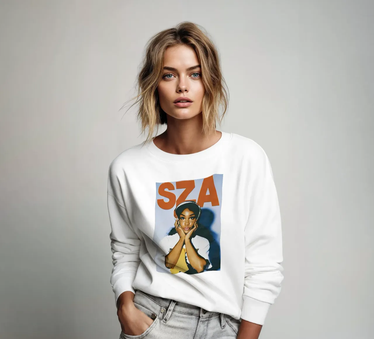 SZA is.... Sweatshirt von Attaboy Dsgn
