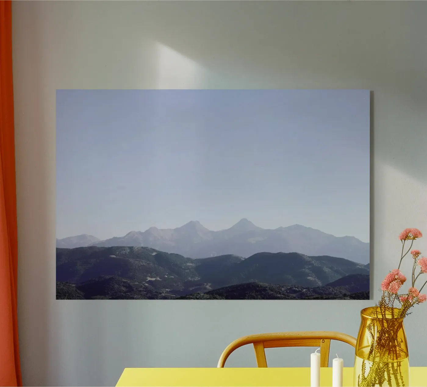 Mountains 1 Acryl-Glas von George Griefy