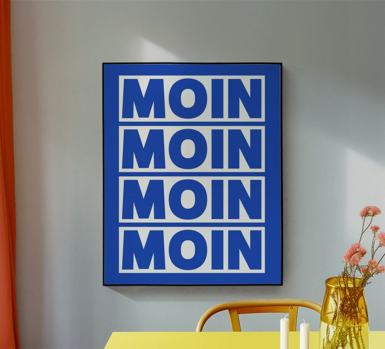 moin moin plexiglass da Ambition Wall