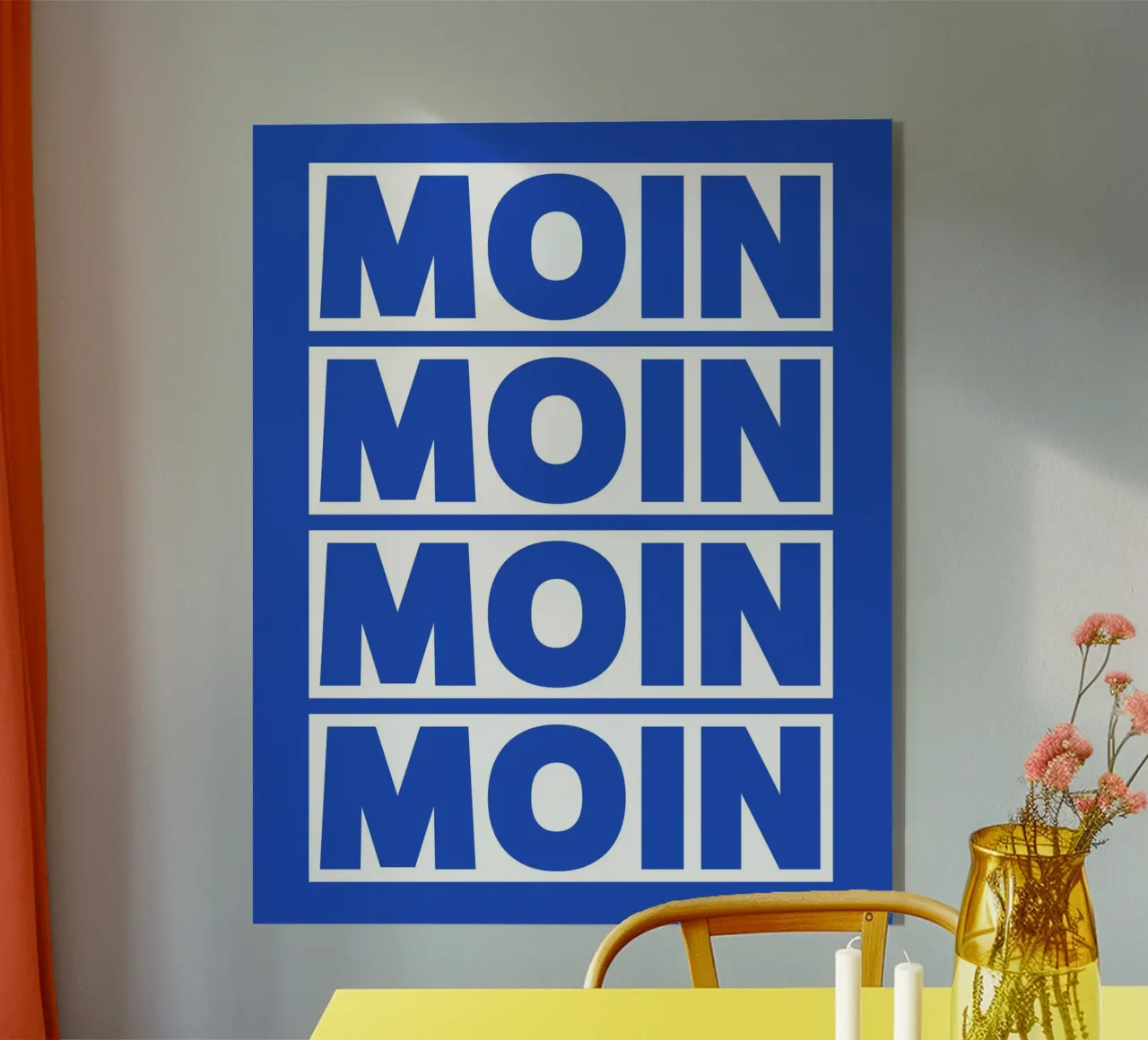 moin moin plexiglas de Ambition Wall