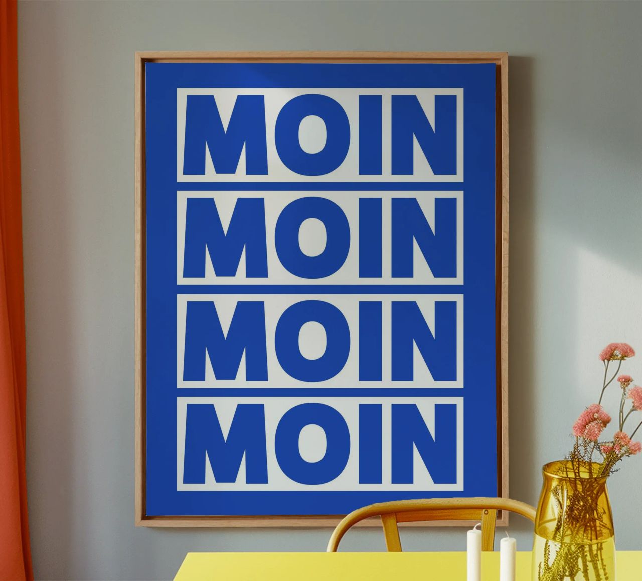moin moin tela da Ambition Wall