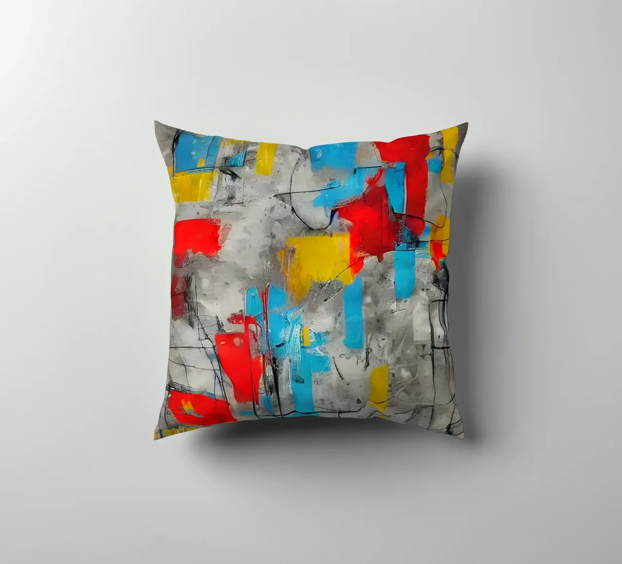Murale astratto II cuscino da ArtDesign by KBK