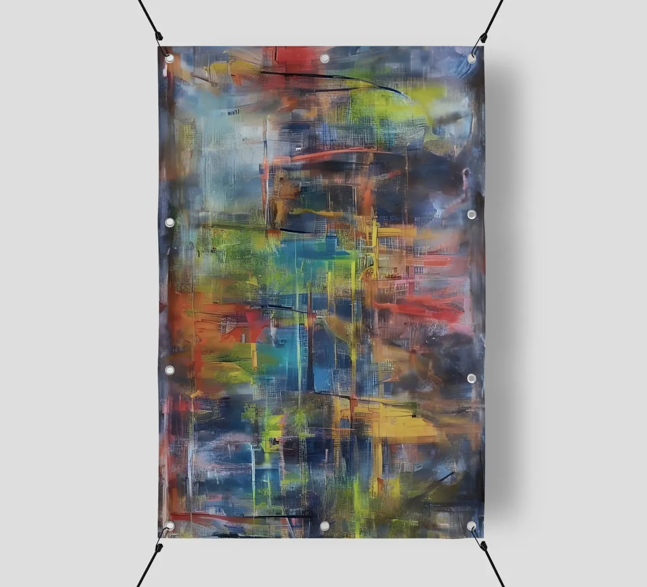 Murale astratto III telo in pvc da ArtDesign by KBK