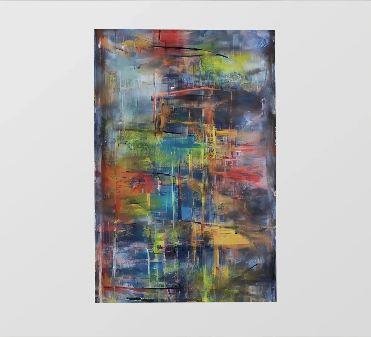 Murale astratto III telo in pvc da ArtDesign by KBK