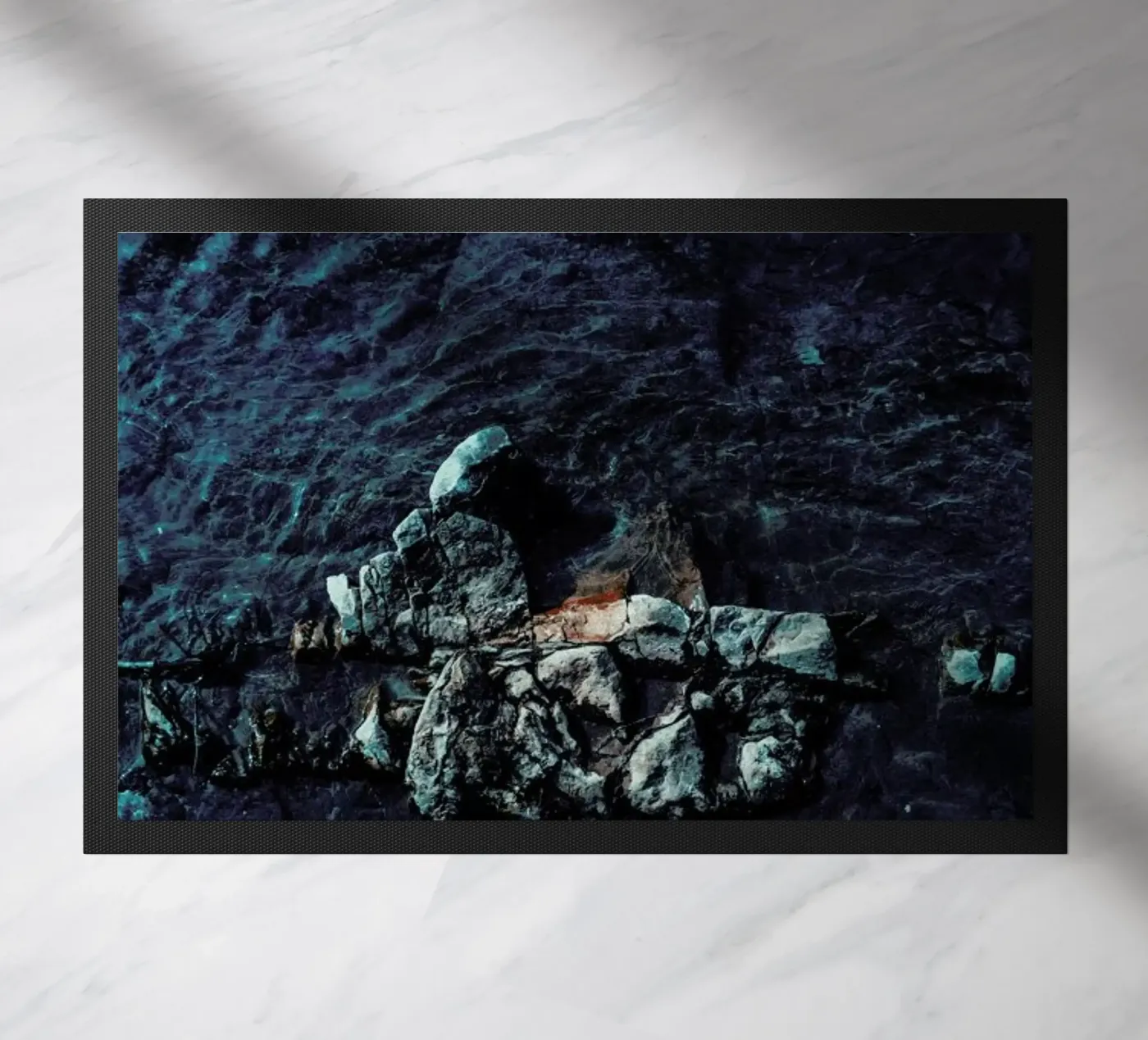 Decorative Blue zerbino da Sebastian Hilgetag