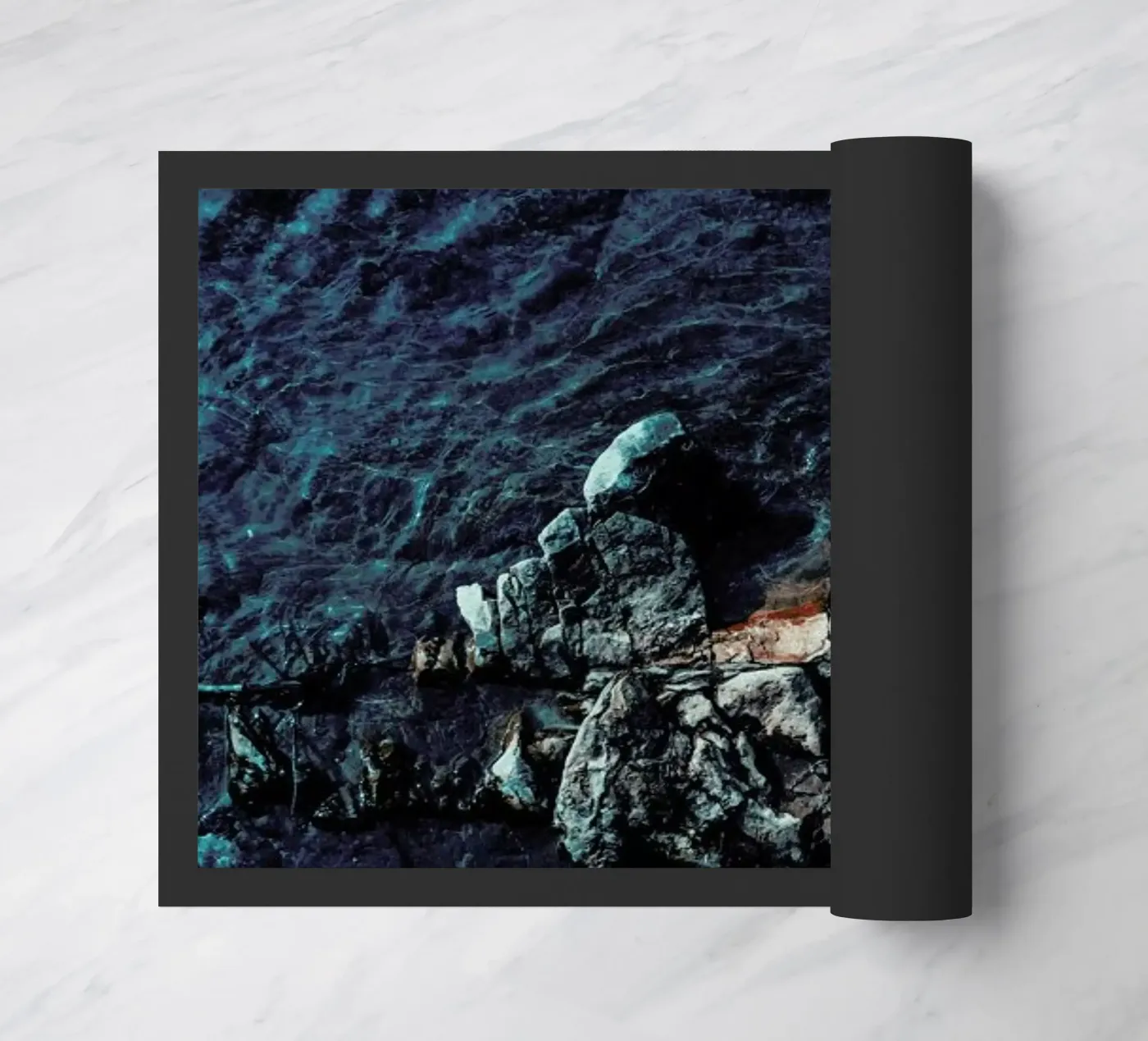 Decorative Blue zerbino da Sebastian Hilgetag