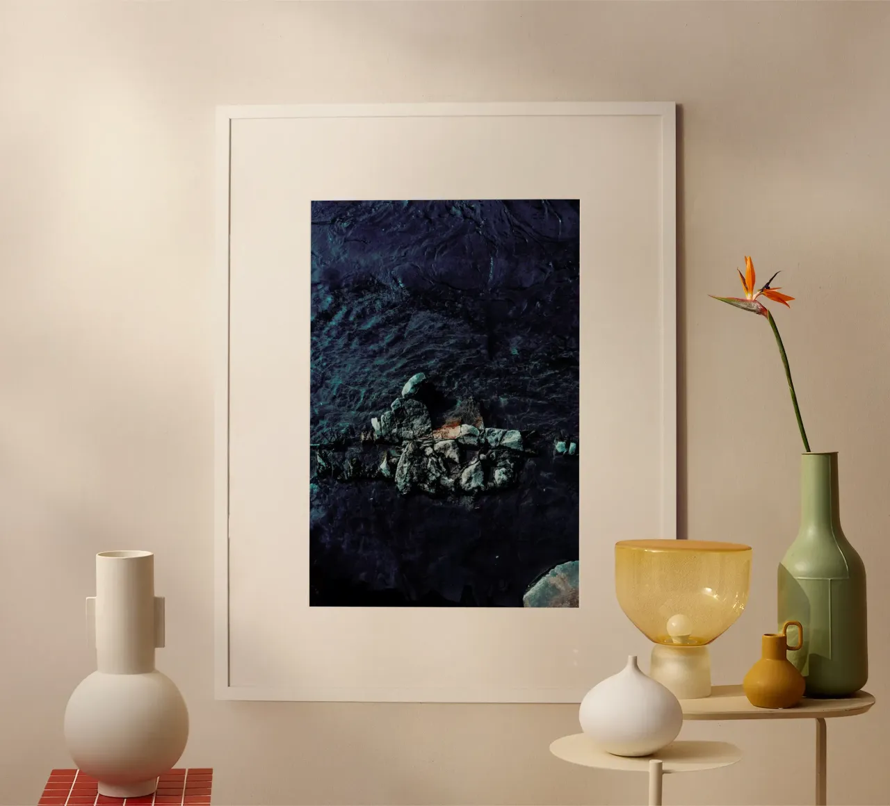 Decorative Blue poster da Sebastian Hilgetag