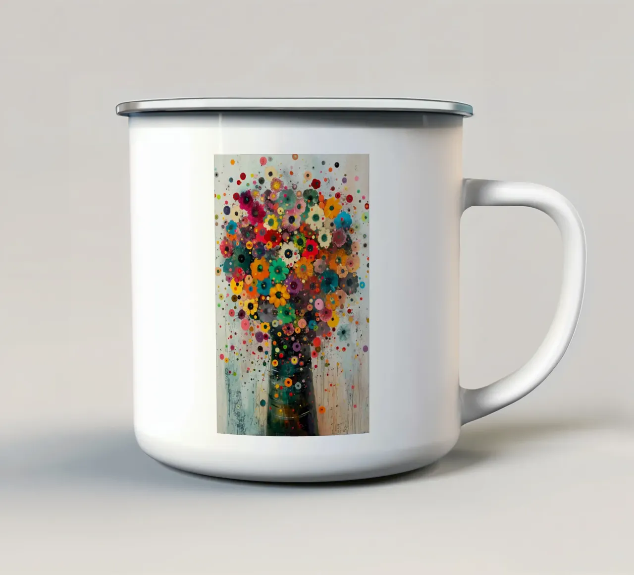 Arte da parete di Imagine tazza in smalto da Imagine