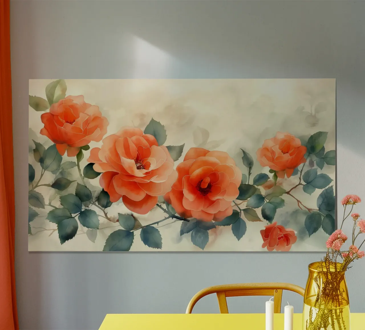 Arte da parete di Imagine poster con telaio in plastica da Imagine