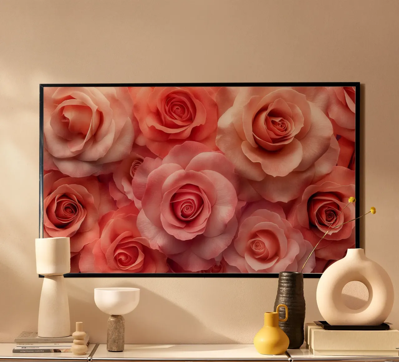 Rose rosse carta hahnemühle da Imagine