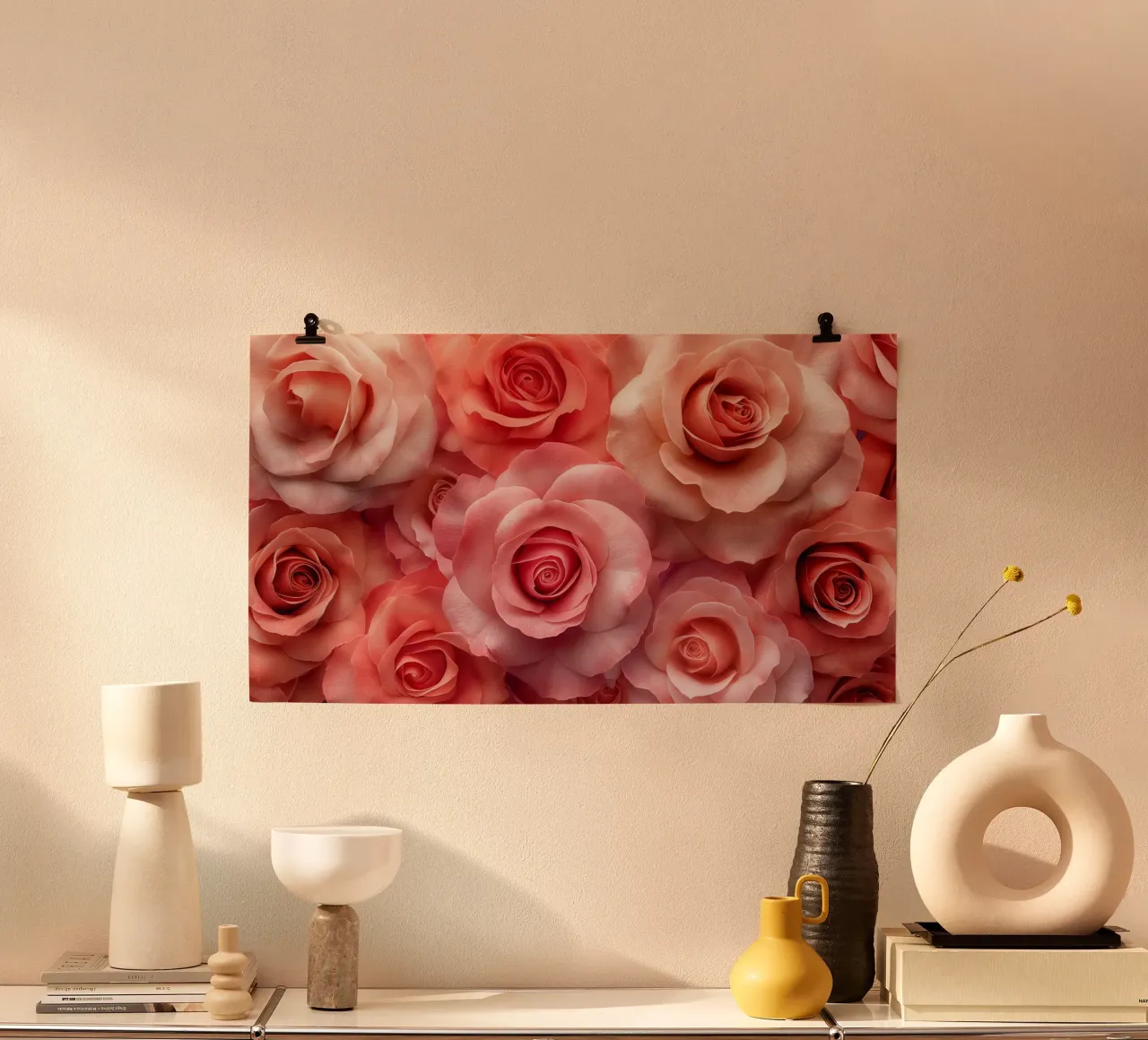 Rose rosse carta hahnemühle da Imagine