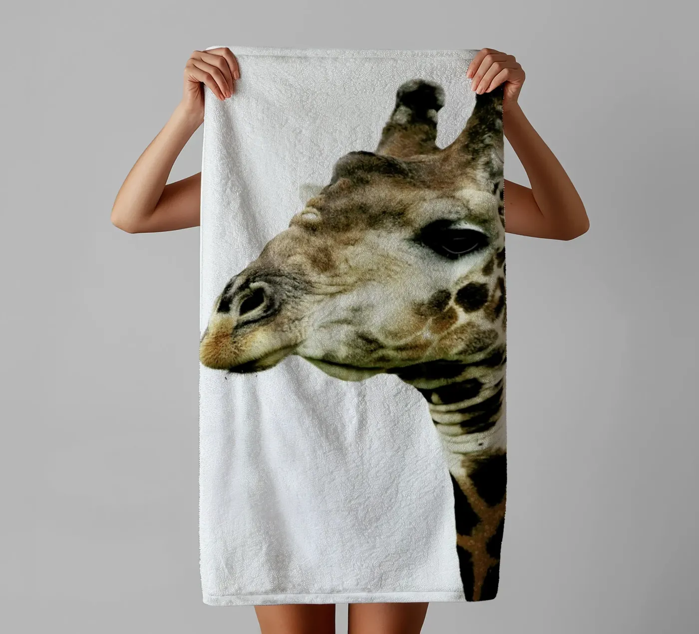 Hello badhanddoek van Shot By Clint