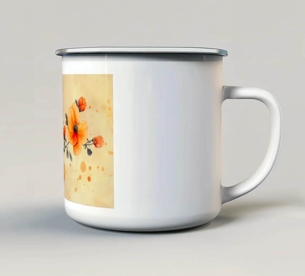 Arte da parete di Imagine tazza in smalto da Imagine