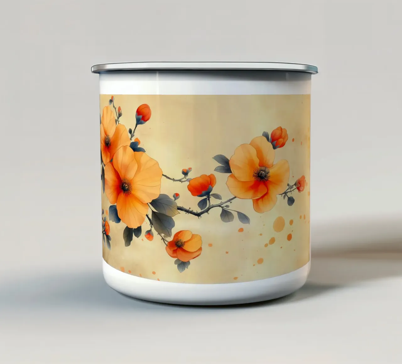 Arte da parete di Imagine tazza in smalto da Imagine