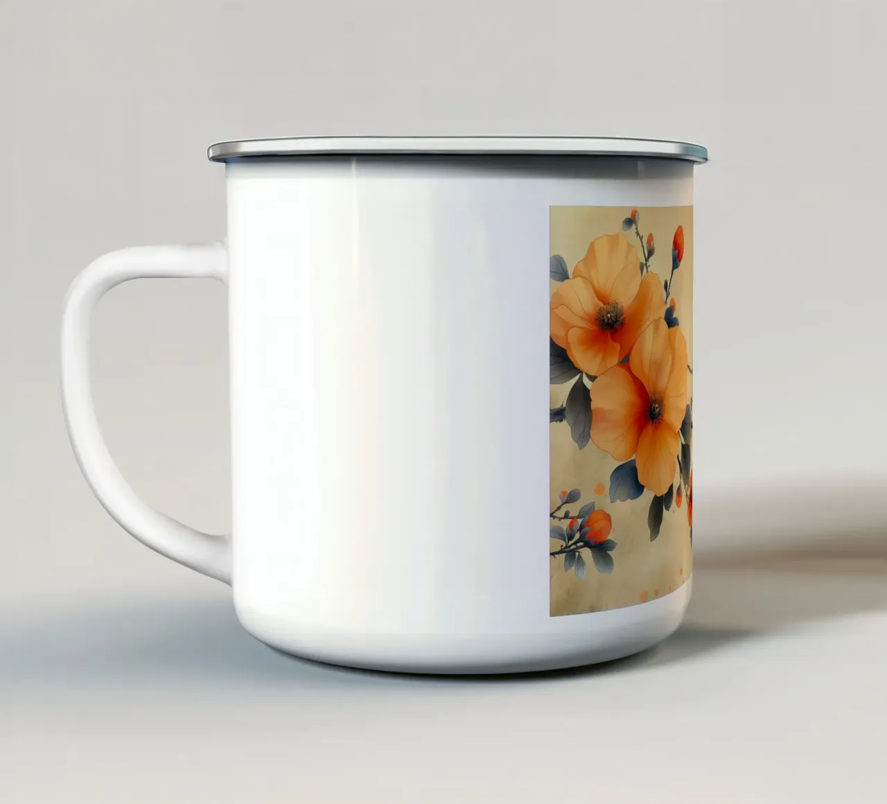 Arte da parete di Imagine tazza in smalto da Imagine