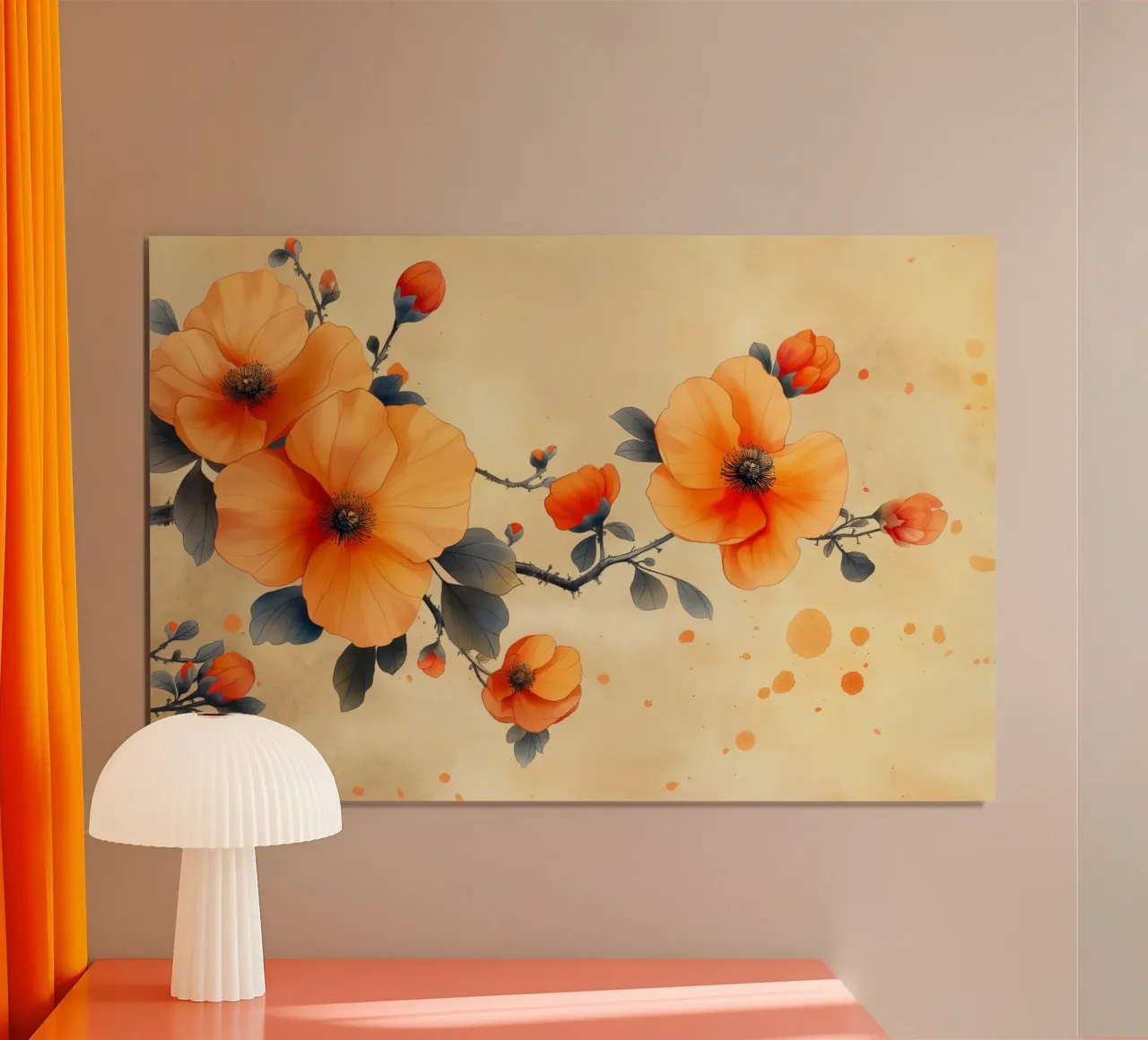 Arte da parete di Imagine poster con telaio in plastica da Imagine