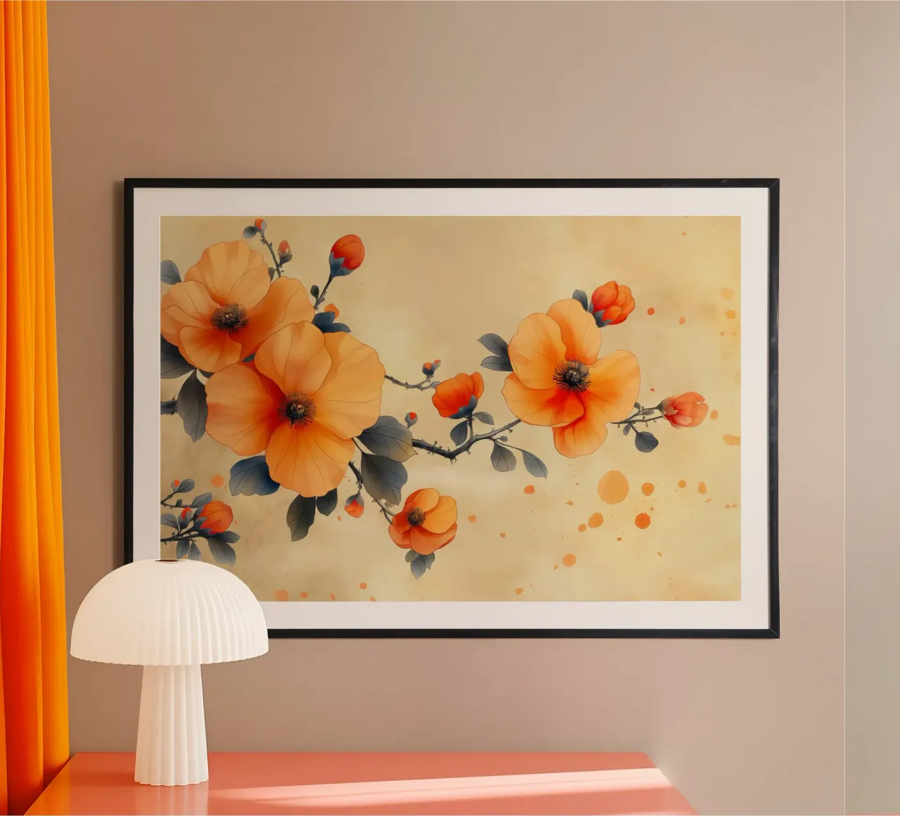 Arte da parete di Imagine poster con telaio in plastica da Imagine