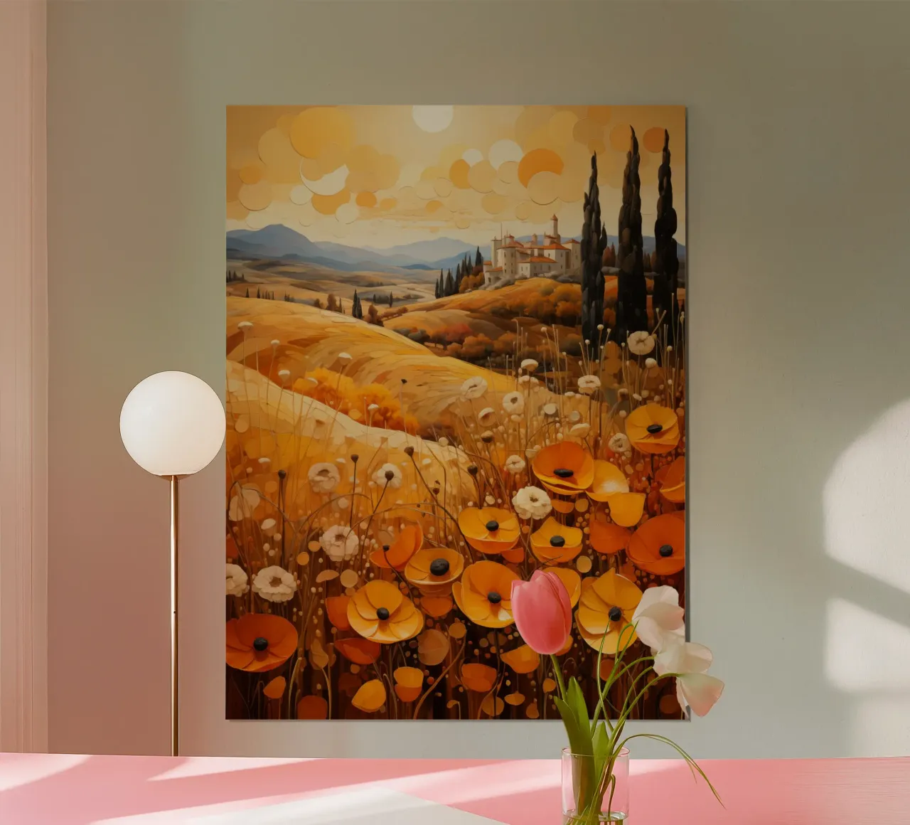 Arte da parete di Imagine poster con telaio in legno da Imagine