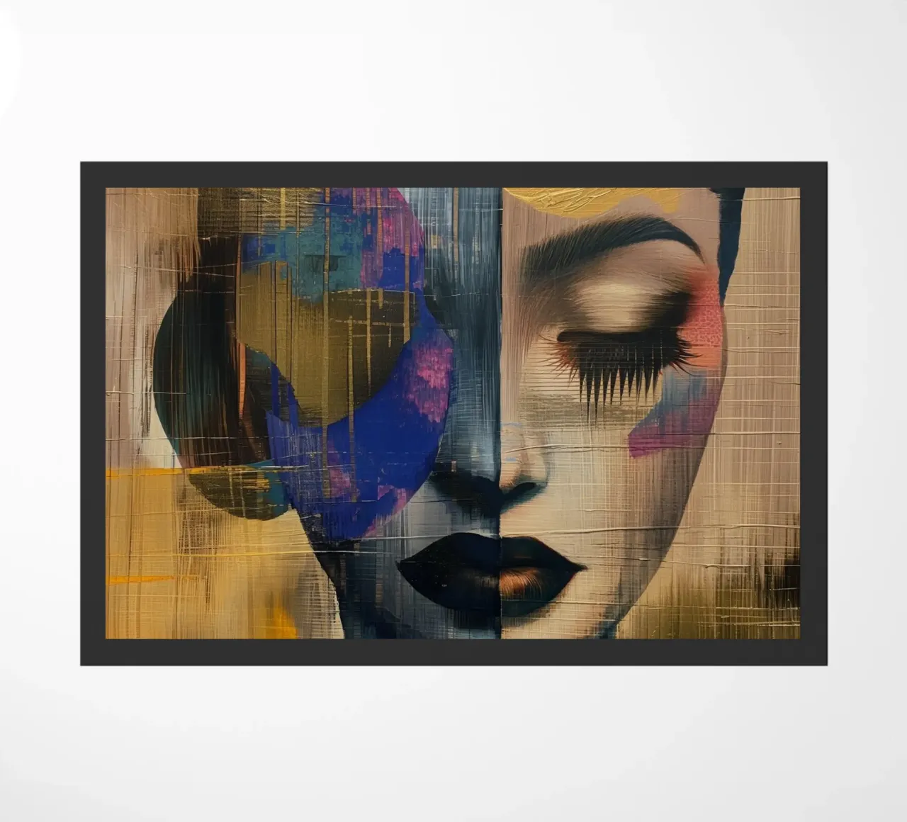 Mujer abstracta felpudo de Imagine