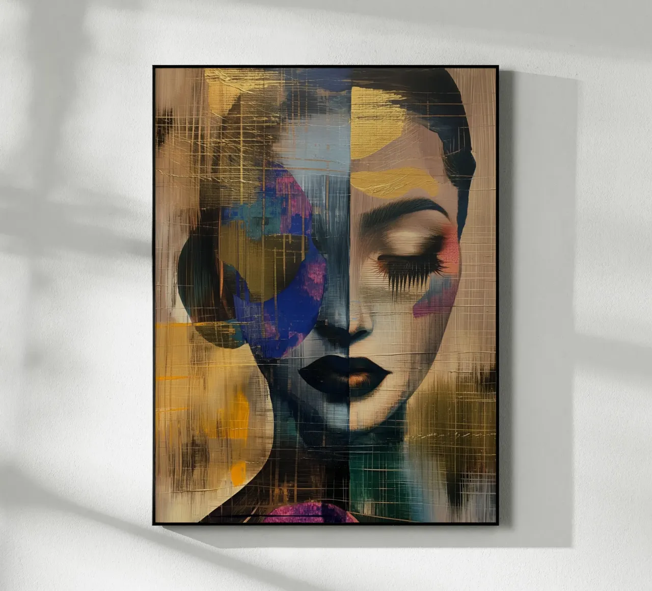 Abstract woman acrylic glass by Imagine